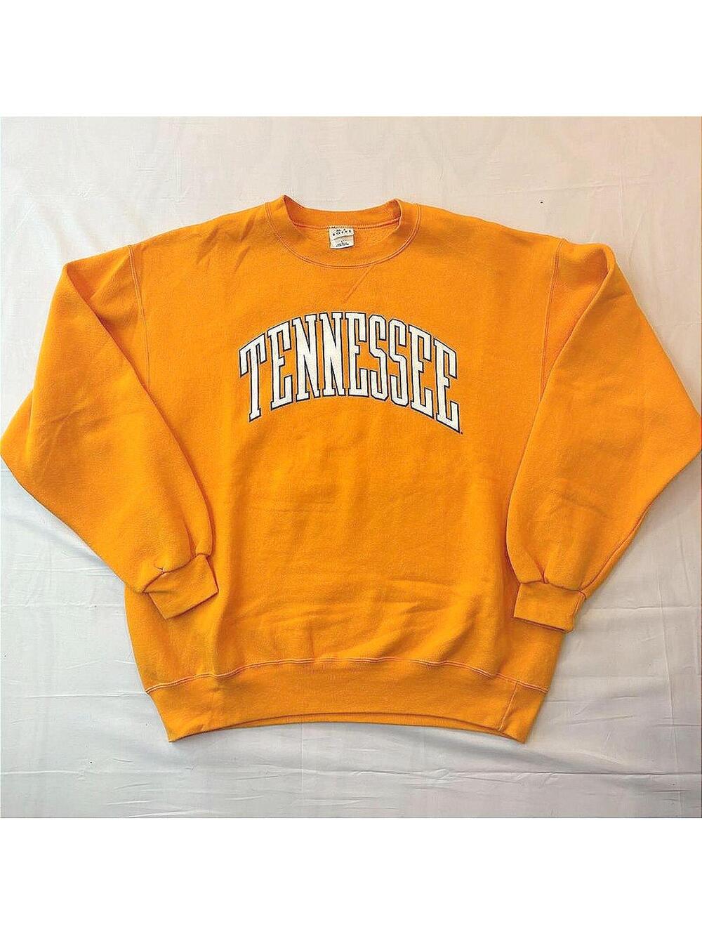 VTG 90s University of Tennessee Volunteers M.J. Soffe Sweatshirt Size Large